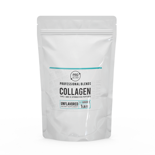 PRO BLEND COLLAGEN, Type I and III Hydrolyzed Peptides 1lb